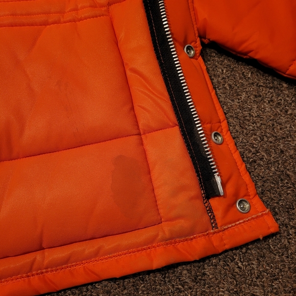 Vtg Swingster Orange Western Ranch Farm Jacket - Picture 13 of 15